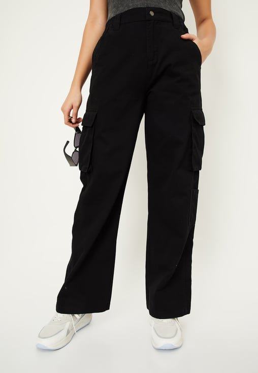 Cropped Straight Jeans