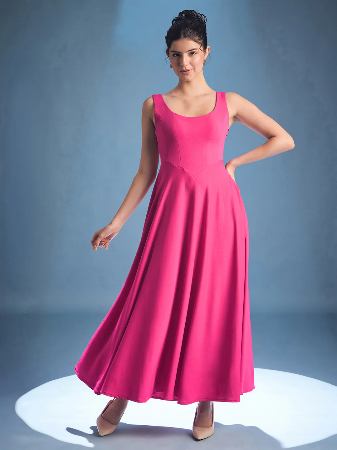 Ruched Party Dress