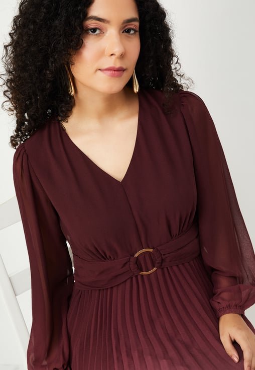 Asymmetric Hem Dress