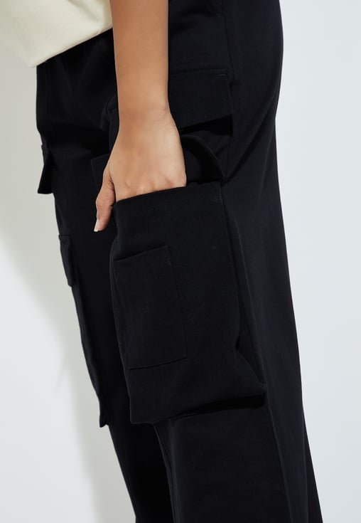 Cropped Flared Pants