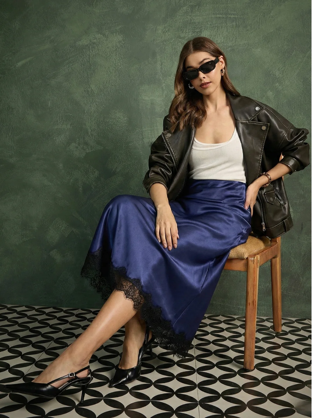 Denim Mini Skirt
