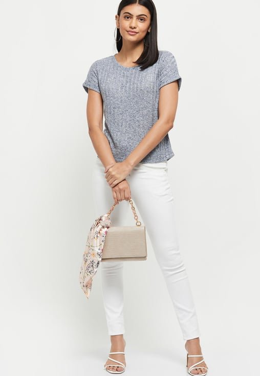 Knot Front Crop Top