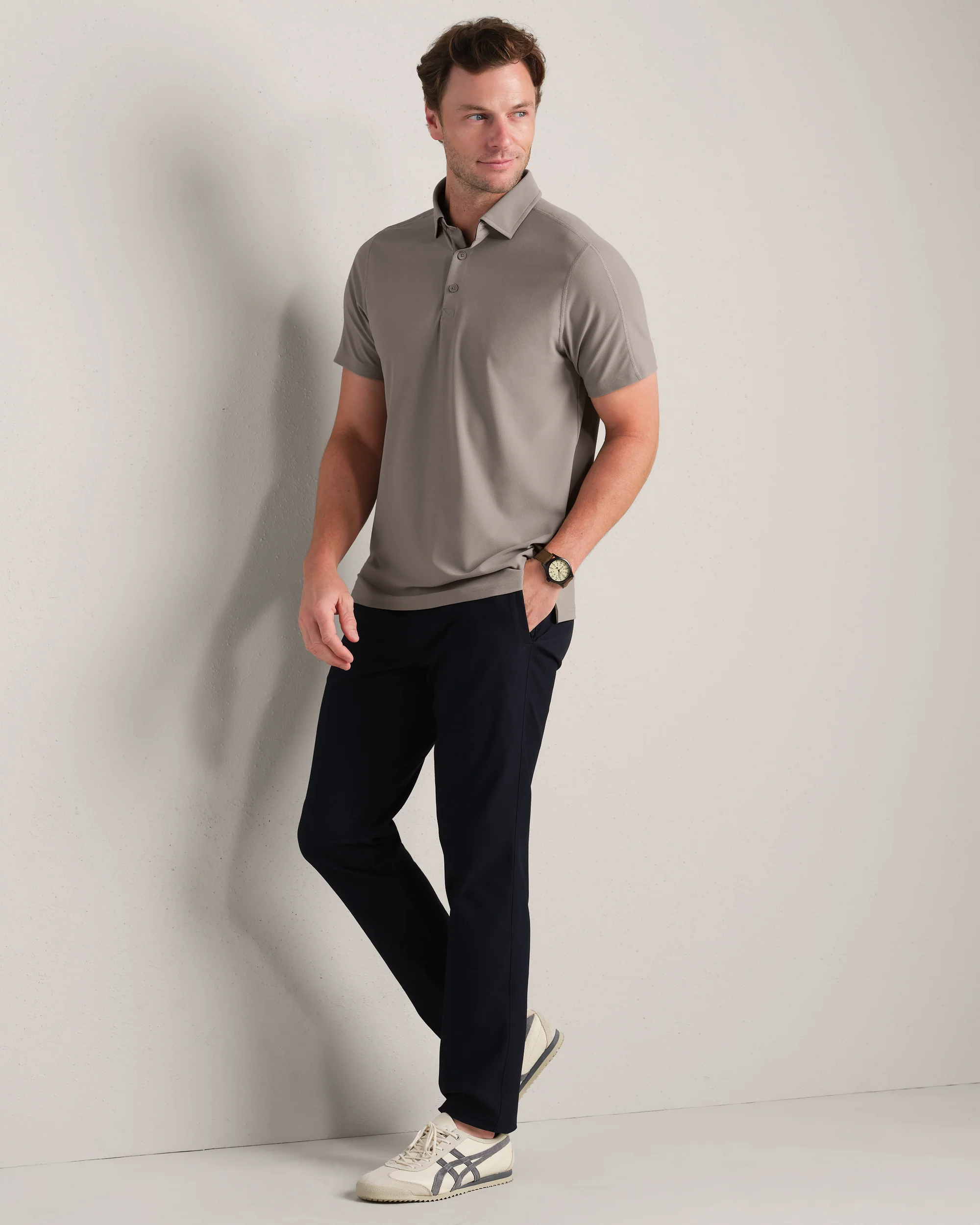 Textured Polo Shirt