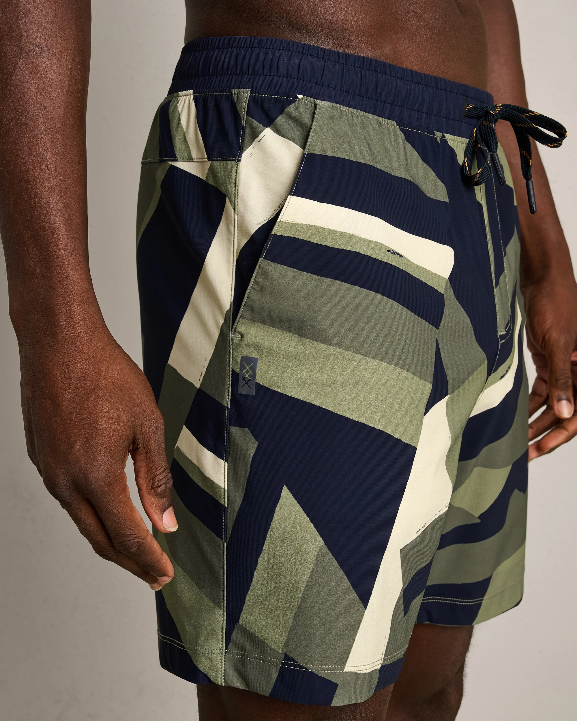 Camo Print Shorts